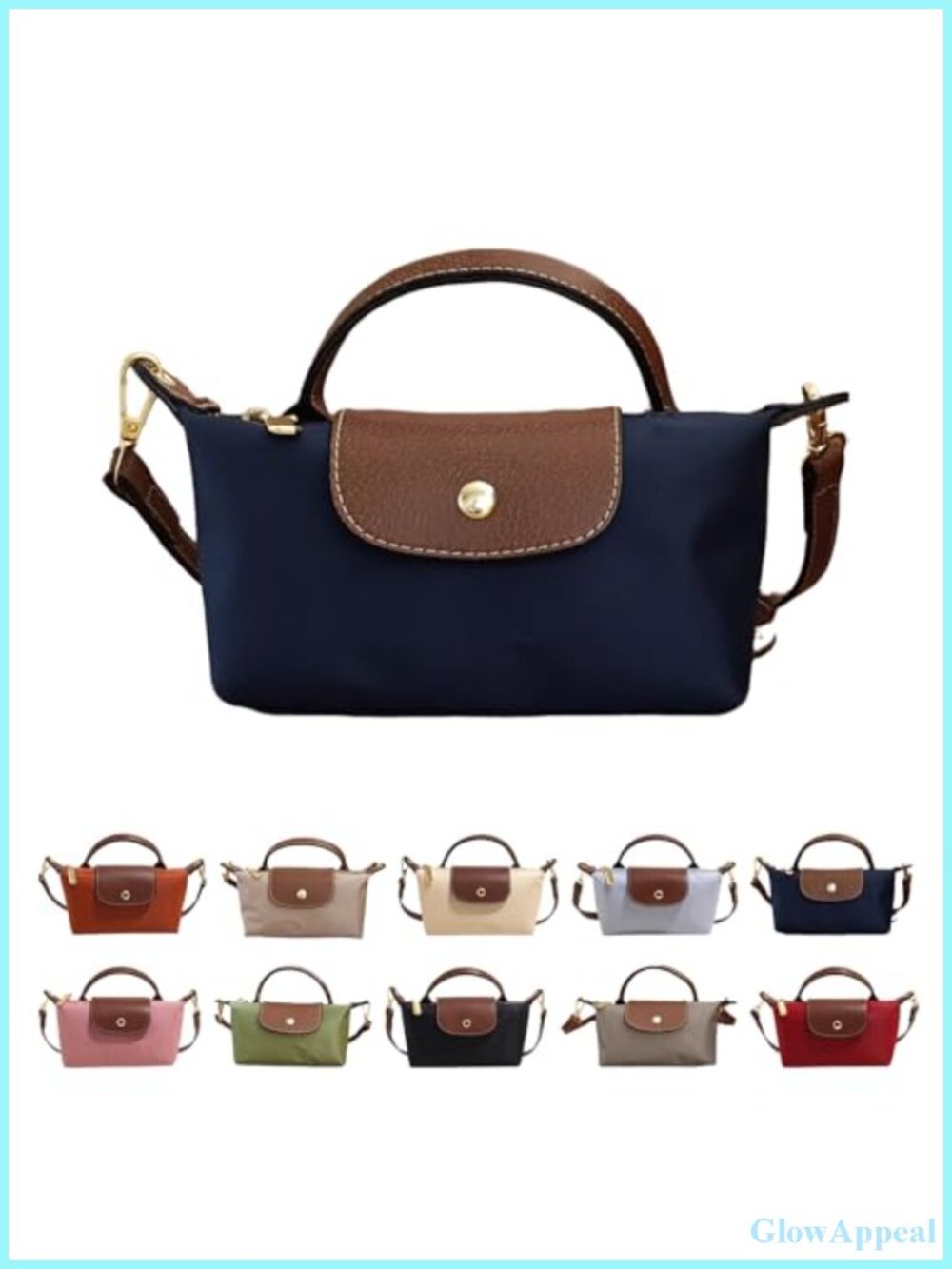 Mini Crossbody Bag Women Adjustable Strap Shoulder Purse Small Spacious Tote